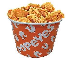 Balde de frango frito para delivery Balde de frango frito para delivery