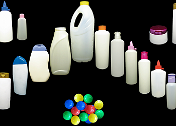 Indústria de frascos plásticos para cosméticos