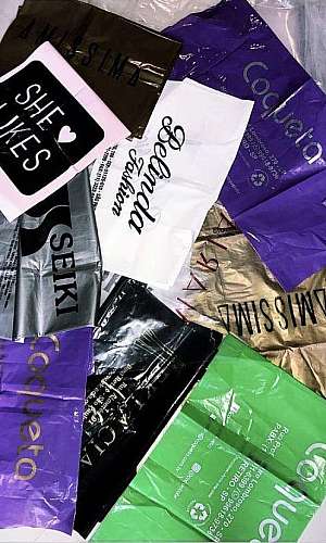 Sacolas de plastico personalizadas Sacolas de plastico personalizadas